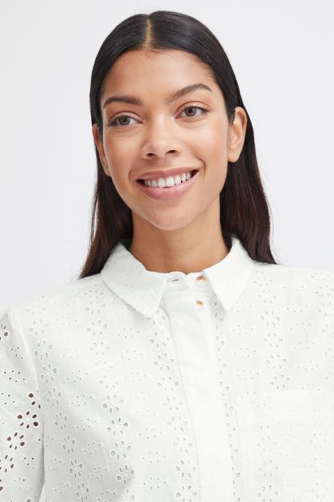 Actual product image B.young BYFENNI CROPPED BLOUSE 20814597 (36)