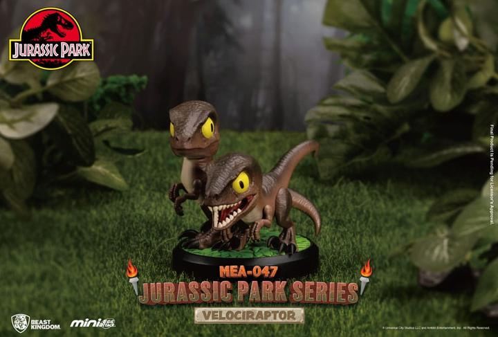 Actual product image Beast Kingdom Jurassic Park Mini Egg Attack Figures Jurassic Park Series Set 10 cm