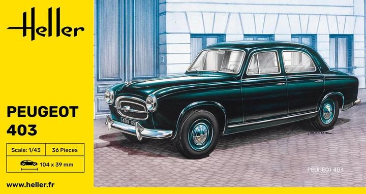 Actual product image Heller Peugeot 403
