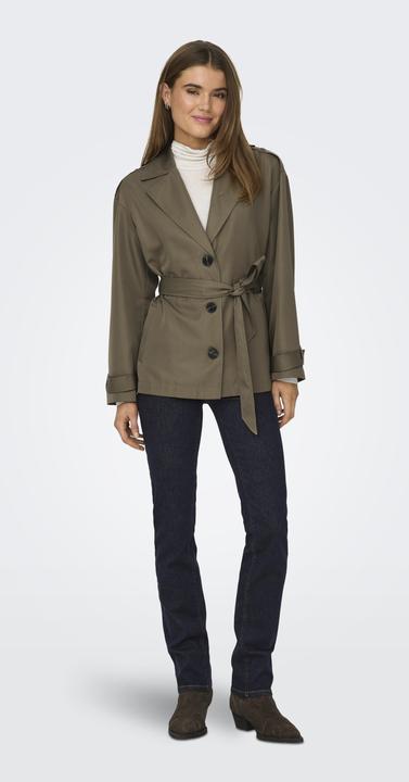 Actual product image Only Lapel collar jacket trench coat (S)