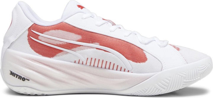 PUMA Blanc-Pour-Tous-Rouge