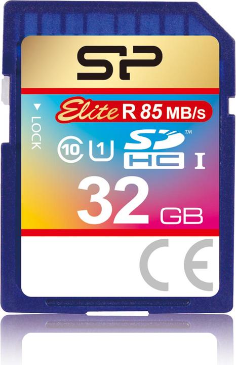 Produktbild Silicon Power Elite UHS-I 32GB SDHC 85/10 MBs (32 GB, SDHC, U1, UHS-I)