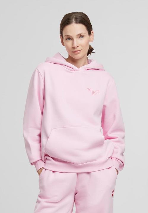 Immagine prodotto Mister Tee MisterTee Heart Signs EMB Ladies Fluffy Hoody - 193907 (XS)