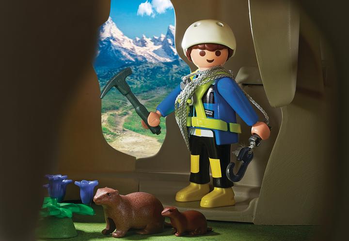 Produktbild Playmobil Kletterfels & Berghütte (9126)