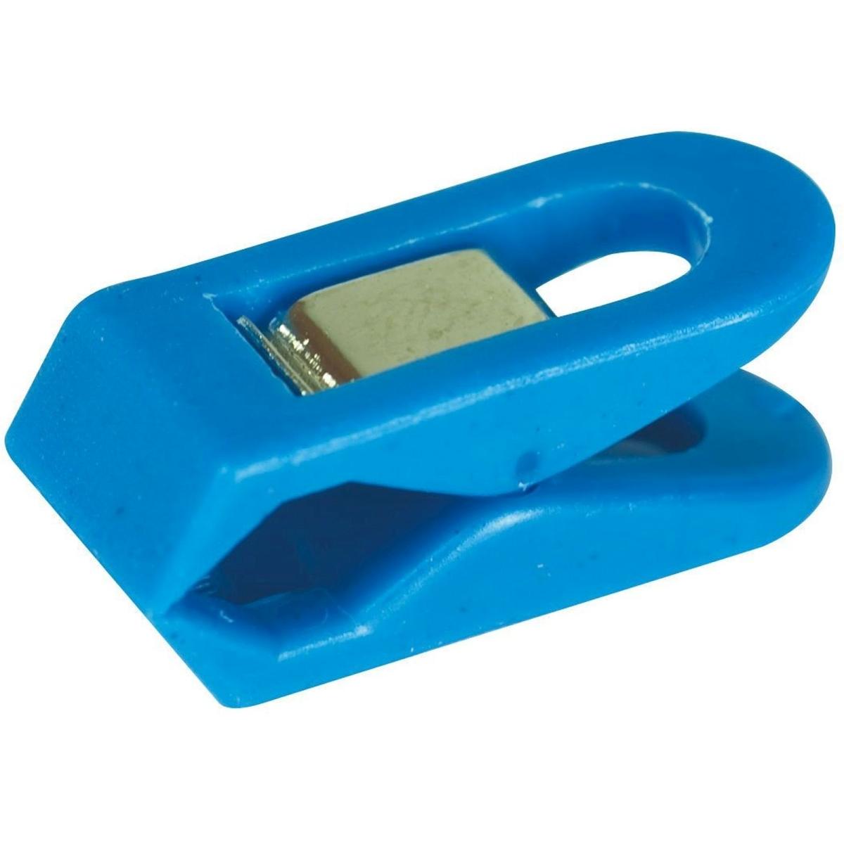 Laurel, Büroklammer, Briefklemmer Multi Clip Pegy 10x25mm VE=5 Stück blau (5 x)