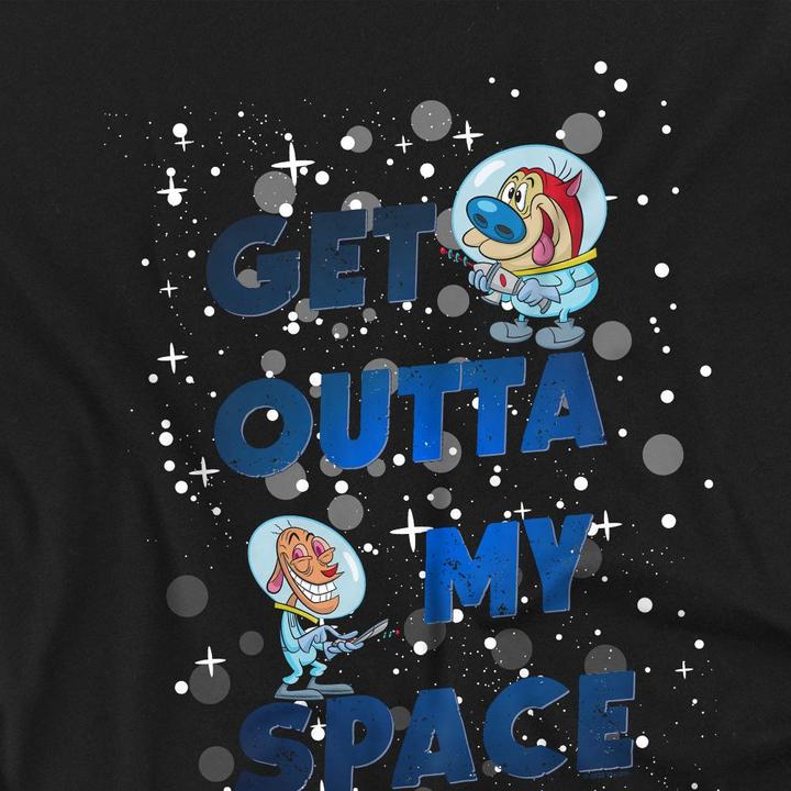 Image du produit Ren & Stimpy - T-shirt GET OUTTA MY SPACE - Homme (5XL)