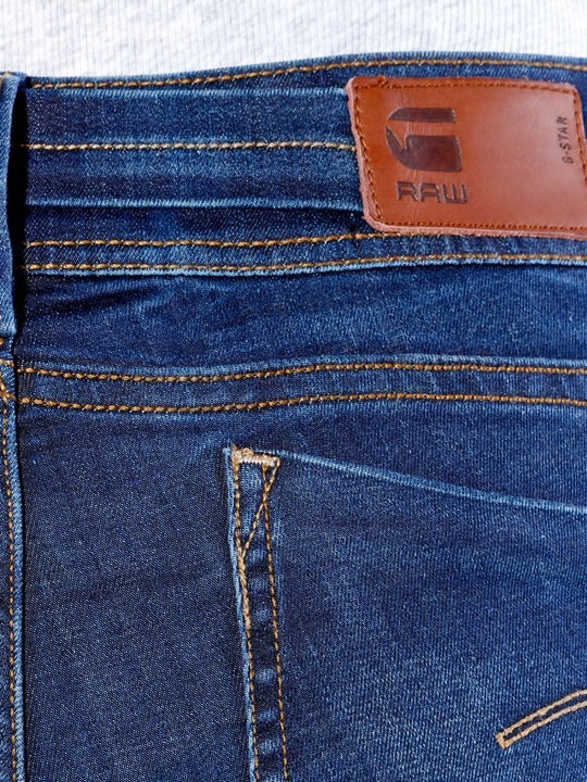Actual product image G-Star Midge Saddle Mid Straight Jeans Neutro dk aged (W31/L32)