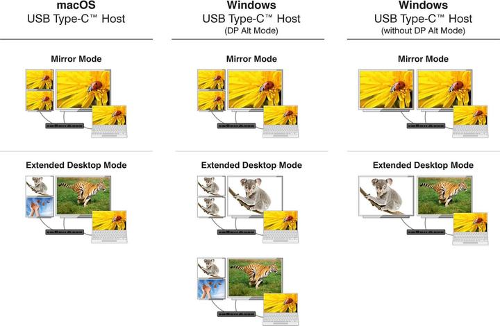 Image du produit Delock Station d'accueil USB Type-C triple écran avec DisplayL (USB-C, 5 Ports)