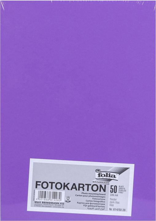 Produktbild Folia Fotokarton farbig Format A4 (300 g/m², 1 x)