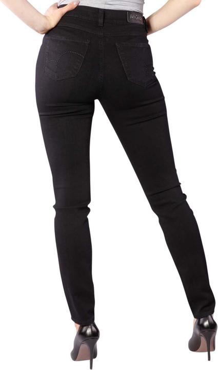 Actual product image Angels Skinny Jeans Power Stretch jetblack (W28/L30)