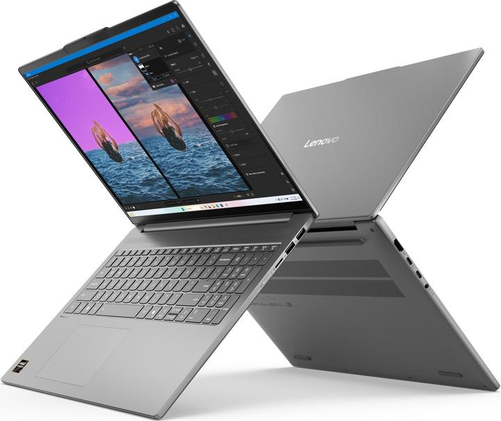 Actual product image Lenovo IdeaPad Slim 5 (16", 1000 GB, 16 GB, DE, AMD Ryzen 7 7735HS)