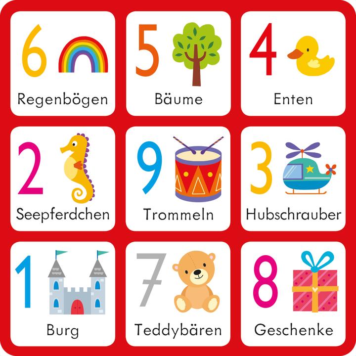 Immagine prodotto Il mio memo colorato e il lotto delle immagini: i primi numeri (Tedesco)