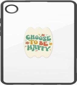 Actual product image Samsung FPX115AMBGW Tab A9 Hybrid Edge Cover with Finger Tok Transparent, Green (Transparent, Green) (Ulefone Tab A9 Pro)