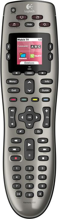 Produktbild Logitech Harmony 650 Universalfernbedienung (Universal Fernbedienung, Infrarot)