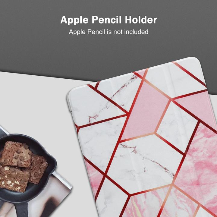 Actual product image Cadorabo Tablet Book Sleeve Colorful Marble (iPad mini 6)