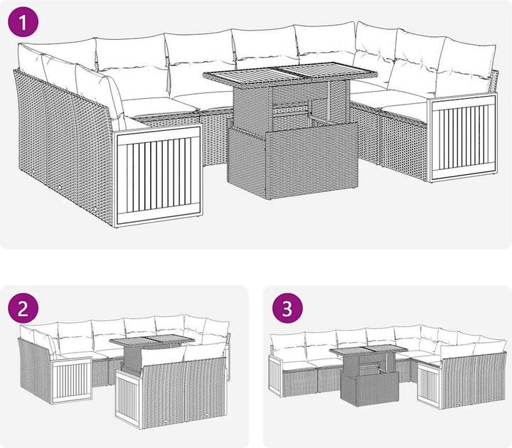 Produktbild vidaXL Naya