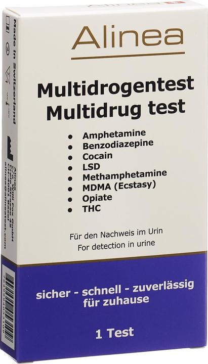 Image du produit Alinea Autotest multi-drogues 8 urine (1 x)