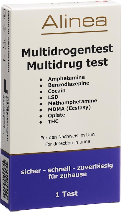 Alinea Multi-Drogen-Selbsttest 8 Urin (1 x)