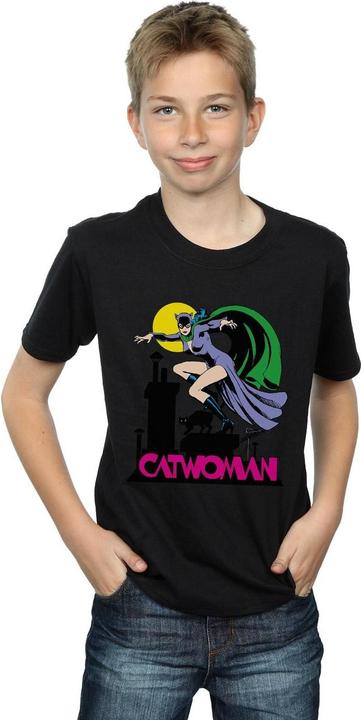 Produktbild Catwoman Text Logo TShirt Jungen (140, 146)