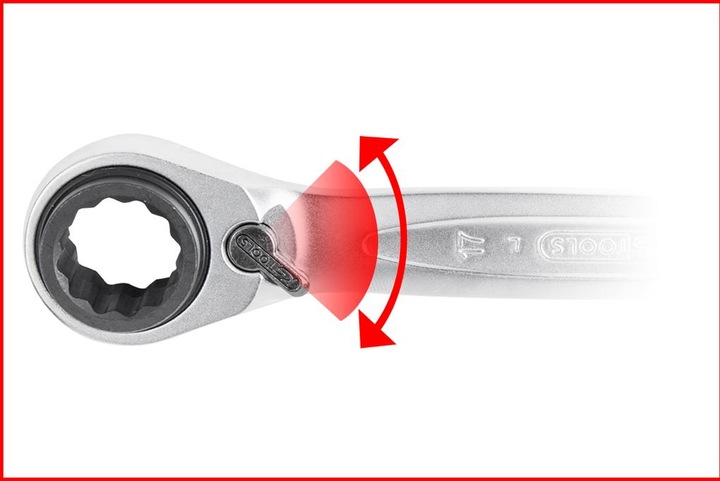 Actual product image KS Tools 4 in 1 GEARplus (17 mm, 13 mm, 19 mm, 10 mm)