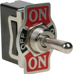 Image du produit Velleman Interrupteur à bascule Dpdt 2P On-Off-On 10A/250V à faible coût