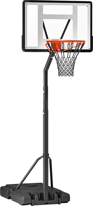 Actual product image Homcom Basketball hoop with 2 wheels