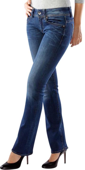 Produktbild G-Star Midge Saddle Mid Bootleg Jeans neutro dk aged (34)
