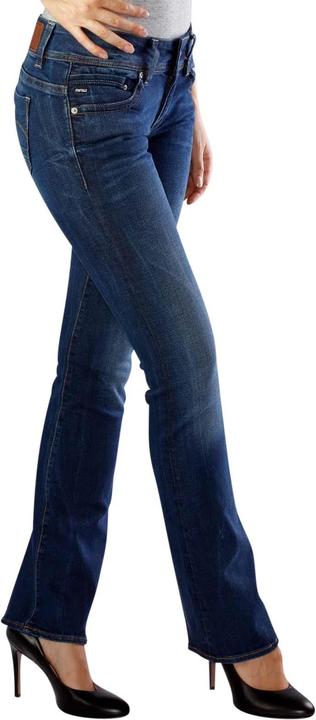 Produktbild G-Star Midge Saddle Mid Bootleg Jeans neutro dk aged (34)