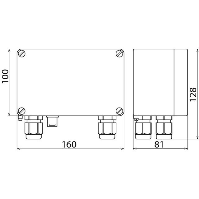 Thumbnail - Dehn Aluminiumgehäuse Aufputz IP65 für Ex(i) 906058 (Gehäuse), Elektronikzubehör + Gehäuse