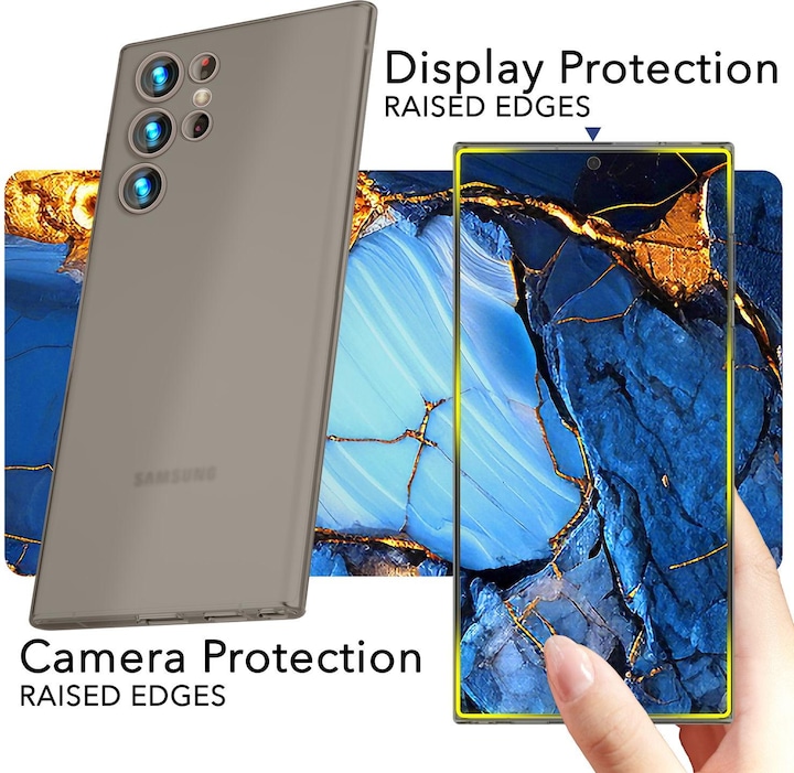 Actual product image Nalia Extremely Thin 0.3mm Matt Hardcase (Samsung Galaxy S24 Ultra)