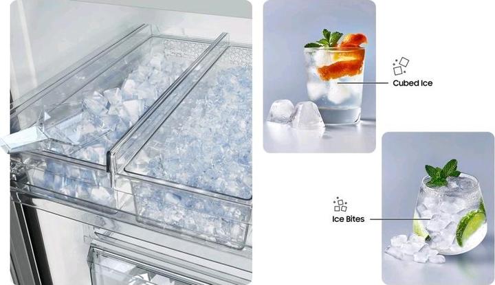 Actual product image Samsung RF65A967ESR Side-by-Side Fridge Combination Integrated/Free Standing 647 l E Stainless steel (647 l)