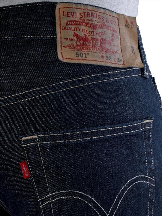 Actual product image Levis Levi's 501 Jeans Straight Fit (W33/L30)
