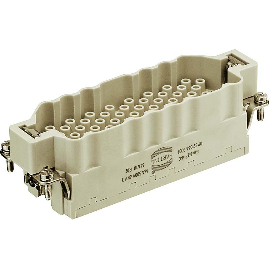 Harting Connettore, Cavo + Spina elettrica, Grigio