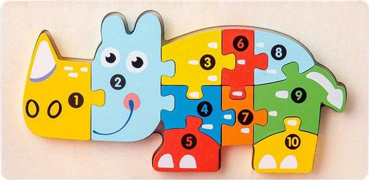 Image du produit Activity Board Puzzle 3D en bois pour enfants, puzzle éducatif, cadeau idéal pour garçons et filles, jouet de