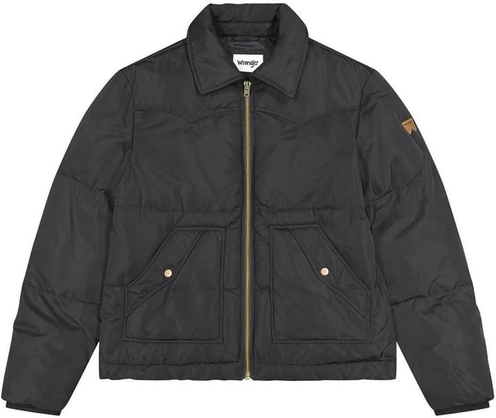 Actual product image Wrangler Puffer Jacket, Regular Fit, Machine Washable (L)