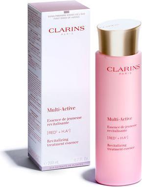 Actual product image Clarins Multi-Active Revitalizing Treatment Essence (200 ml, Face mist)