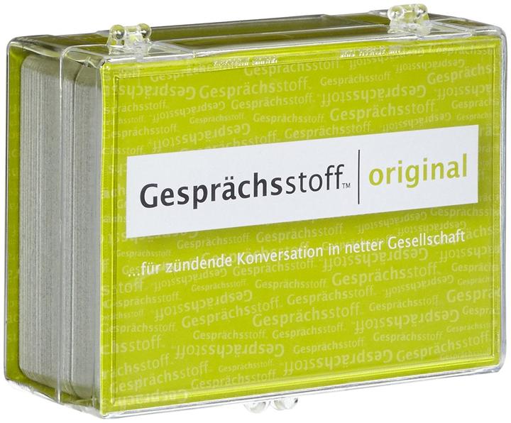 Produktbild Gesprächsstoff: Original (Deutsch, 2 - 6 Spieler)