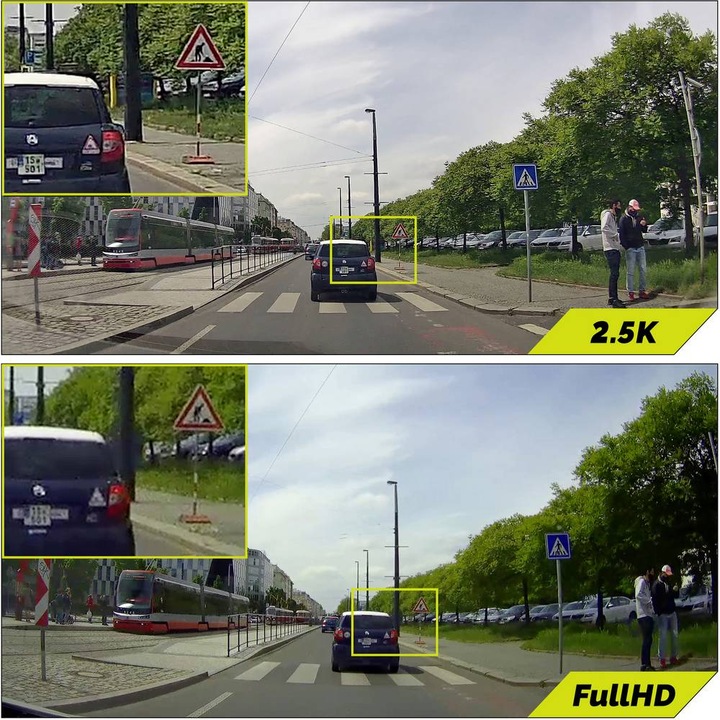 Produktbild TrueCam Dashcam mit Autokamera M9 GPS 2.5K (WLAN, 2.7K)