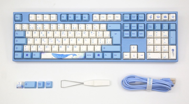 Actual product image Varmilo Sea Melody VA109 (CH, Cable)
