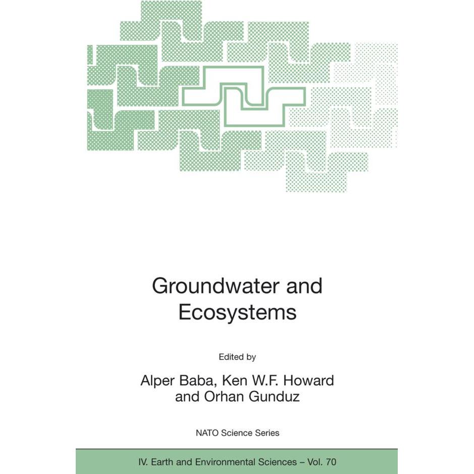 Groundwater and Ecosystems, Fachbücher von Alper Baba, Ken W.F. Howard, Orhan Gunduz