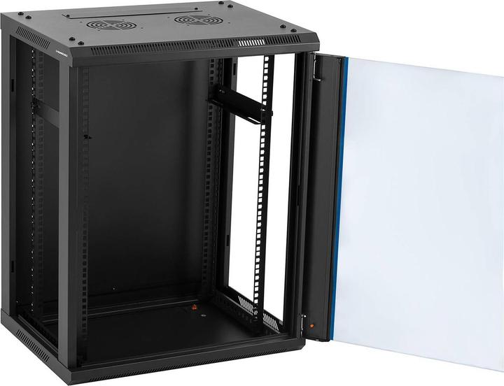 Produktbild Fromm & Starck Serverschrank 19 Zoll abschliessbar 15 HE Stahlgehäuse Netzwerkschrank (10.86 HE, 19 Zoll Rack)