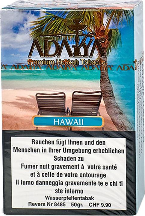 Adalya Tabak Hawaii 50g (Pfirsich, Ananas)