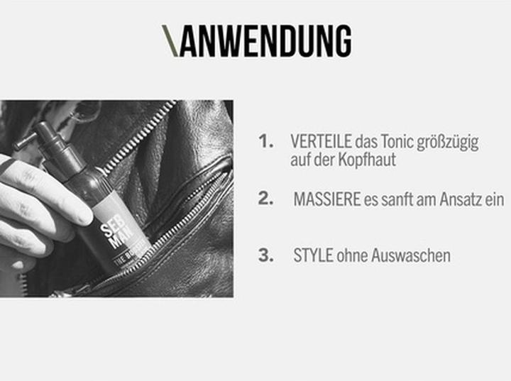 Produktbild Sebastian Professional Man The Booster Leave-In Tonic Strengthening Hair 100Ml (100 ml)