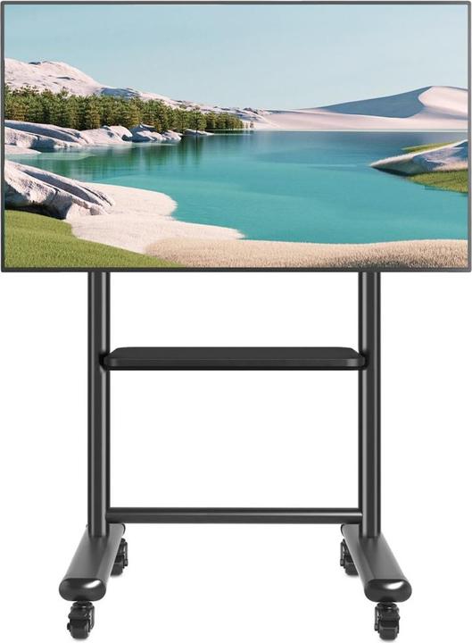 Actual product image Techly Floor Stand Trolley LCD/LED/Plasma TV 60-86" (86", 68 kg)