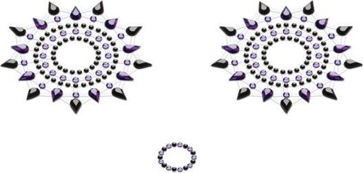 Actual product image Petits Joujoux Gloria Black and Purple
