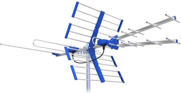 Telkom Telmor Antena TV DVB-T/T2 VHF/UHF TT W21 Gold COMBO 5G Protected