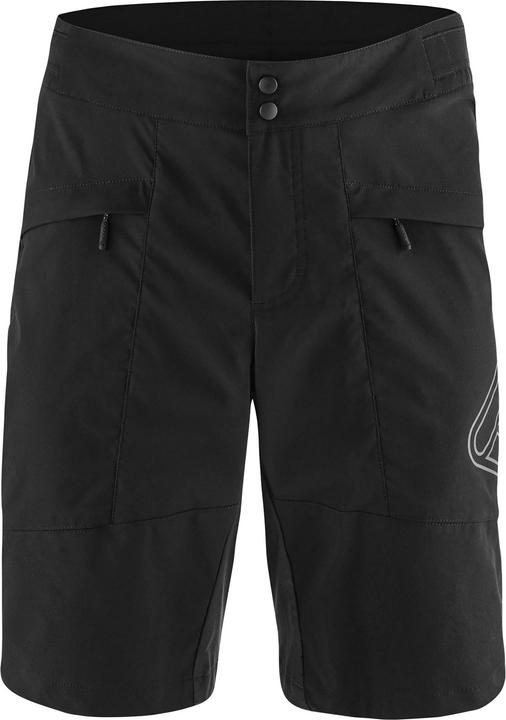 Immagine prodotto Löffler Loeffler Radlerhosen mit Sitzpolster kurz M Bike Shorts Leon-G CSL Herren - Schwarz (L)