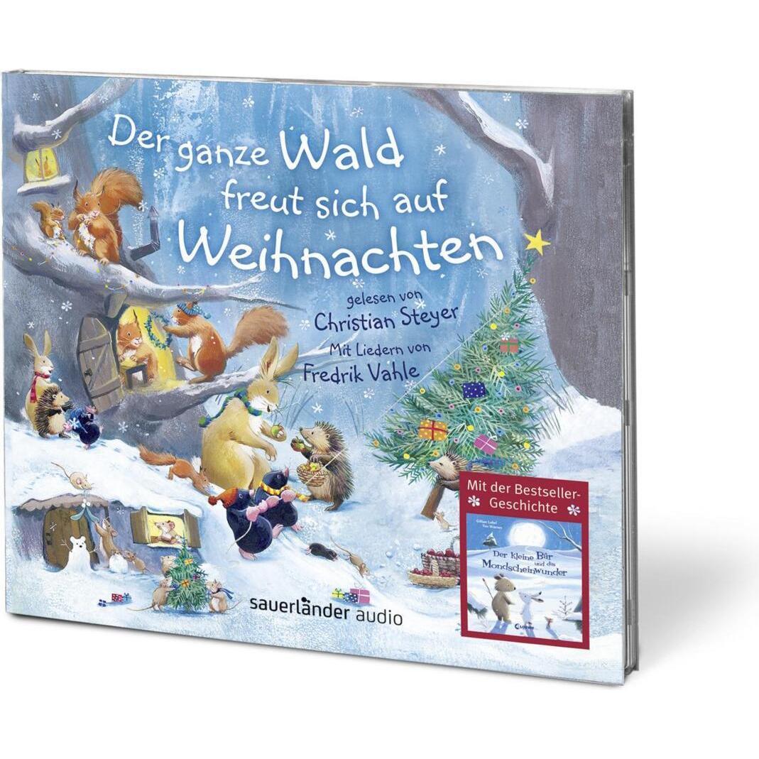 Thumbnail - Der ganze Wald freut sich auf Weihnachten, Hörbücher von Paul Bright, Elizabeth Baguley, Gillian Lobel