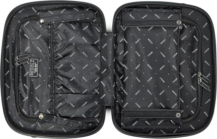 Immagine prodotto Redolz Trolley da cabina Essentials 14 Bundle con piega elastica e beauty case 2 pezzi. (60 l)