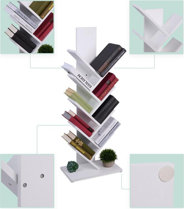 Image du produit Relaxdays Étagère à livres